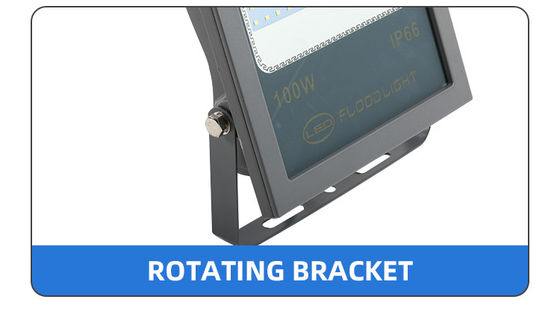 IP66/67 Waterproof 30W 50W 100W 150W 200W Slim LED Flood Light for Outdoor Stadium