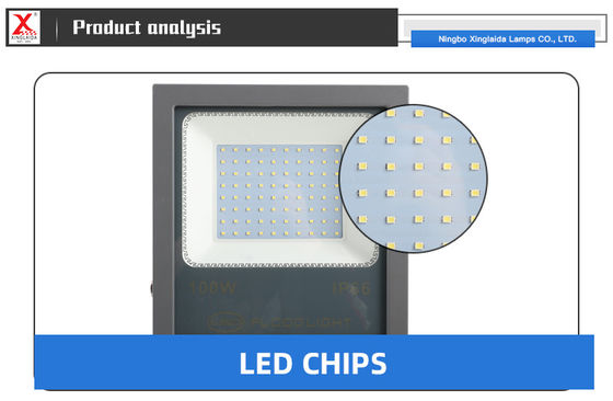 IP66/67 Waterproof 30W 50W 100W 150W 200W Slim LED Flood Light for Outdoor Stadium