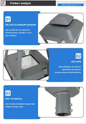 Aluminum Outdoor IP65 Waterproof 40w 60w 80w 100w 120w LED Garden Light for Park Lighting