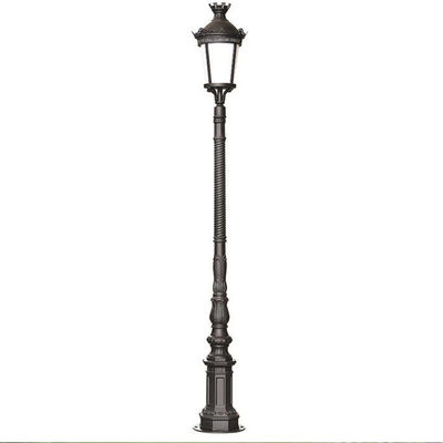 Outdoor European Antique Garden Lights Decorative Power Street Lamp Lighting Road Waterproof Modern Poles Led Solar Street Light