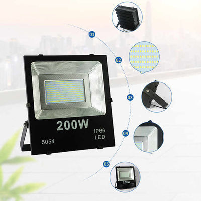Aluminum 20W 30W 50W 100W 150W 200W 300W LED Flood Light for Toll Station Lighting