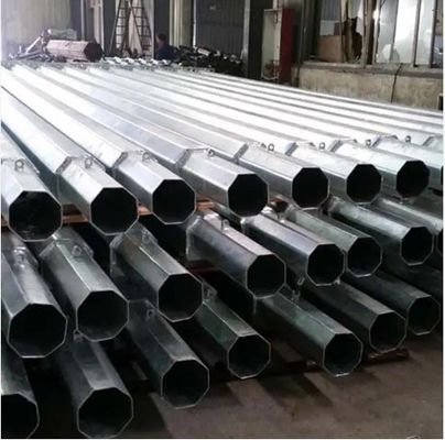 Dip Galvanized Mid Hinged Steel Power Pole for Street Light Installation Guide