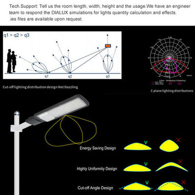 Waterproof IP65 Outdoor 50W 100W 150W 200W LED Solar Street Lamp for Street Lighting
