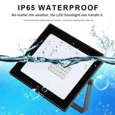 High Power 50W 100W IP65 LED Flood Light for Outdoor Stadium Lighting Wireless Color White