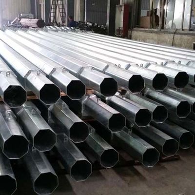 Dip Galvanized Steel Pole for Garden Square Lighting and Circuitry Solutions