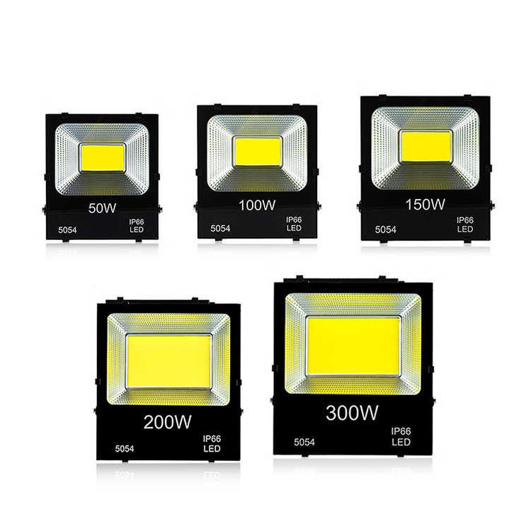 Lamp Body Material Aluminum Energy Saving Outdoor Flood Light 20W/30W/50W/100W/150W/200W