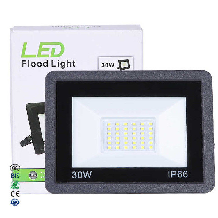 Lamp Luminous Flux lm 17000 10W 20W 30W 50W 150W 200W Flood Light for Outdoor Lighting