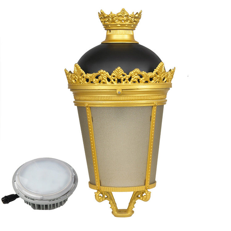 Square Outdoor Garden Lighting LED Street Lights with 70 Ra Color Rendering Index